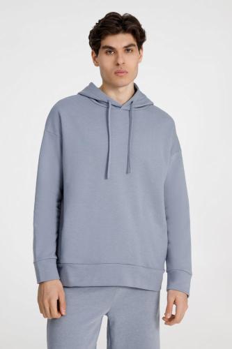 Худи унисекс H2, серое