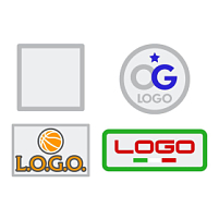 Шеврон из габардина Gabo S, белый