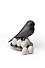 Набор магнитов Egg Sparrow, Черно-Белый