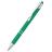 Ручка металлическая Ingrid софт-тач, Зелёный