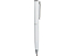Шариковая металлическая ручка с анодированным слоем Monarch, белая