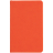 Блокнот Cluster Mini в клетку, оранжевый