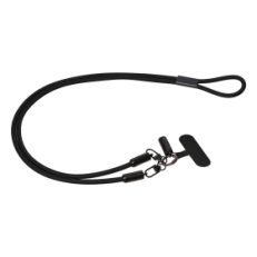 Кабель-ланьярд Voltrix, черный