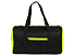 Сумка спортивная Master с цветными молниями, неоново-зеленый