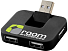 USB Hub Gaia на 4 порта, черный