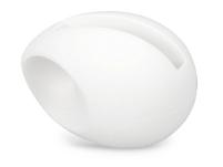 Подставка под мобильный телефон «Яйцо», цвет: белый