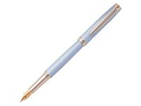 Ручка перьевая «Shine», цвет: серебристый