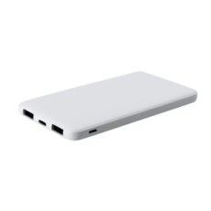 Внешний аккумулятор Bplanner Power 1 ST, софт-тач, 5000 mAh (Белый)