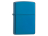 Зажигалка ZIPPO Classic с покрытием Sapphire™, латунь/сталь, синяя, глянцевая, 38x13x57 мм