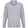 Рубашка поло унисекс с длинным рукавом Pacific LSL, серый меланж