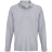 Рубашка поло унисекс с длинным рукавом Pacific LSL, серый меланж