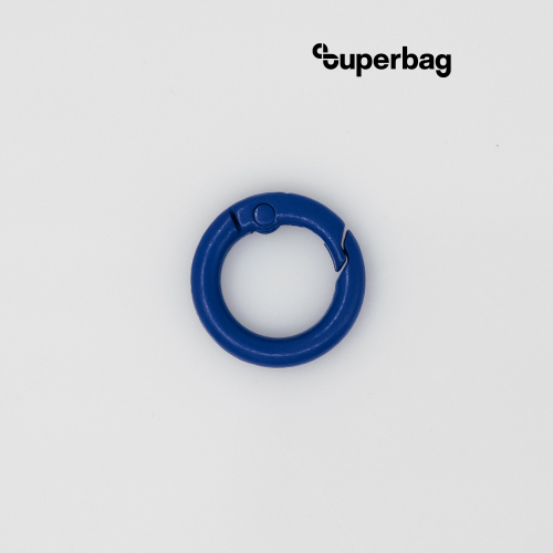 Карабин-кольцо Ring для обвеса, d=2см (синий)