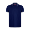 Рубашка-поло мужская SPECTRUM, короткий рукав 195, темно-синий, белый
