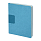 Бизнес-блокнот TWEEDI,формат B6+, в линейку, лазурный