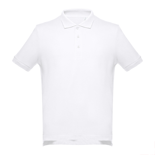 Рубашка-поло мужская ADAM 195, белый