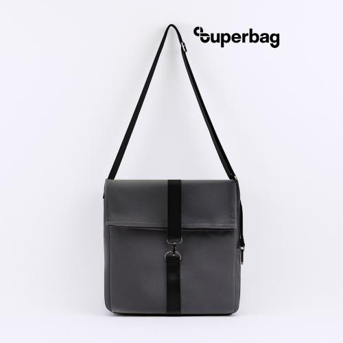 Шоппер Superbag Companion (серый с черным)