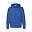 Толстовка без начеса LIGHTWEIGHT HOODED SWEAT JACKET 240, ярко-синий