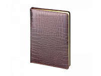 Ежедневник недатированный А5 CAIMAN, коричневый