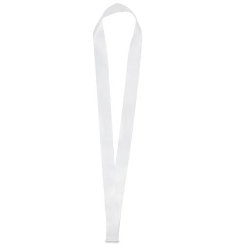 Лента для медали с пряжкой Ribbon, белая