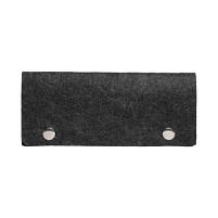 Ключница FELTY, RPET фетр, темно-серый Ключница FELTY, RPET фетр, темно-серый