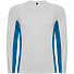 Спортивная футболка SHANGHAI L/S мужская, Белый/Королевский синий