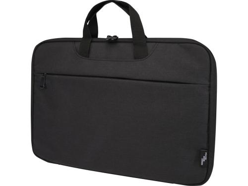 Эко- чехол для ноутбука Libra 2 в 1 из переработанного пластика, древесный уголь