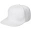 Бейсболка Snapback с прямым козырьком, белая