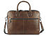 Сумка Mano Don Valentino, натуральная кожа в коричневом цвете, 41,5 х 31 х 10 см