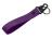 Ремувка Force с усиленным карабином, 2,5 см, фиолетовый/черный