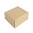 Коробка подарочная mini BOX, размер 16 x 15 x 8 см, коричневый