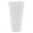 Стакан с крышкой Color Cap White, белый