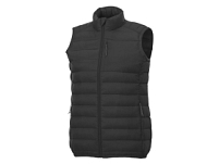 Женский утепленный жилет Pallas  из переработанных материалов по стандарту GRS - Сплошной черный