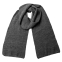 Шарф вязаный NORD, серый меланж