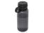 Спортивная бутылка Ryder из переработанного ПЭТ-пластика объемом 900 мл с многофункциональной крышкой, сертифицированная RCS - сплошной черный