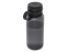 Спортивная бутылка Ryder из переработанного ПЭТ-пластика объемом 900 мл с многофункциональной крышкой, сертифицированная RCS - сплошной черный