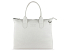 Сумка-шоппер BUGATTI Elsa, белая, воловья кожа/полиэстер, 46х11х31,5 см