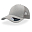 Бейсболка RAPPER JERSEY, 5 клиньев, пластиковая застежка, светло-серый