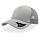 Бейсболка RAPPER JERSEY, 5 клиньев, пластиковая застежка, светло-серый