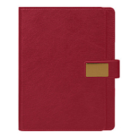 Ежедневник в суперобложке Alfa Mocco Business Edition B5, Бордовый