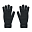 Перчатки, черный