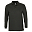Рубашка поло мужская с длинным рукавом Winter II 210 черная