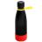 Термобутылка герметичная вакуумная Olivia To Go, Чёрный/жёлтый/красный