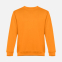 Свитшот унисекс Delta, оранжевый