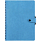 Ежедневник Strep Front на заказ, недатированный, голубой