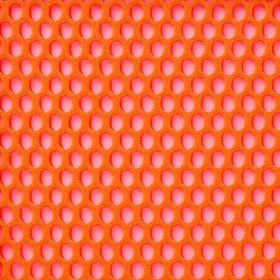 Заготовка из крупной сетки Rete, XL, оранжевый неон