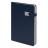 Ежедневник недатированный Spirit , формат А5, в линейку, темно-синий