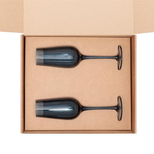 Подарочный набор 2 бокала для шампанского Тоскана (Toscana)