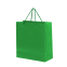 Пакет подарочный GLAM MINI 24х9х28 см, зелёный, зеленый