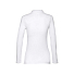 Рубашка-поло женская BERN WOMEN 210 с длинным рукавом, белый