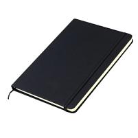 Блокнот A5 Monte в твёрдом переплёте, Черный